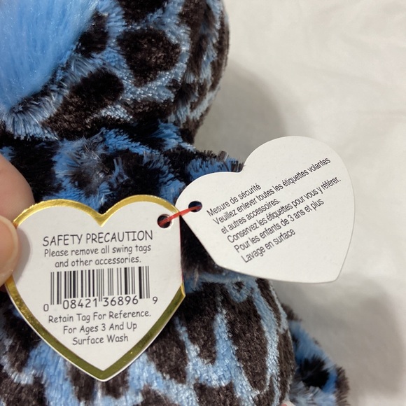 NWT Kid’s Ty Beanie Boos “Twiggy and Yago” Pink and Blue Owls. One size. - Picture 15 of 17